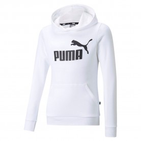 суичър,детски,блузи,puma,essential,logo,hoodie,white