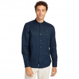 риза,с,дълъг,ръкав,мъжки,ризи,timberland,mill,river,korean,long,sleeve,shirt,dark,sapphire,(blue)