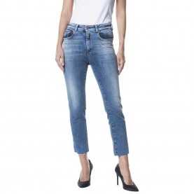 дамски,дънки,дамски,панталони,replay,faaby,cigarette,crop,jeans,blue