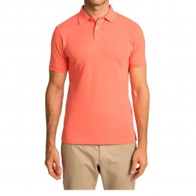 мъжки,блузи,с,яка,hackett,slim,fit,logo,short,sleeve,polo,orange,(coral)