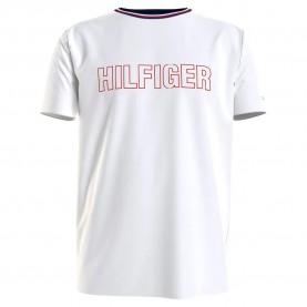 тениска,мъжки,пижами,tommy,hilfiger,crew,t,shirt,short,sleeve,pyjama,t,shirt,white,(white,heather,08)