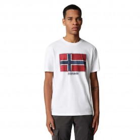 тениска,мъжки,тениски,napapijri,sirol,short,sleeve,t,shirt,bright,white,(white)