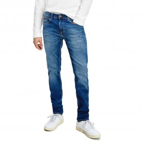 дънки,мъжки,панталони,tommy,jeans,austin,slim,jeans,blue,(wilson,mid,blue,stretch)