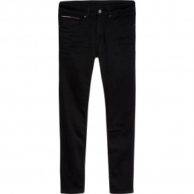 дънки,мъжки,панталони,tommy,jeans,austin,slim,jeans,new,black,stretch,(black)