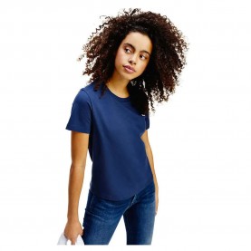 тениска,дамски,тениски,tommy,jeans,regular,jersey,short,sleeve,t,shirt,blue,(twilight,navy)