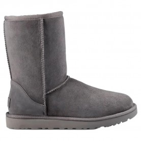 Обувки Ugg Classic Short II boots - Grey (Grey) обувки,дамски,боти,дамски,високи,обувки,за,ходене,ugg,classic,short,ii,boots,grey,(grey)