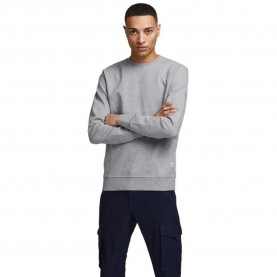 блуза,мъжки,пуловери,jack,&,jones,basic,sweatshirt,light,grey,melange,regular,fit,(grey)