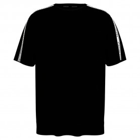 тениска,мъжки,пижами,calvin,klein,relaxed,crew,t,shirt,short,sleeve,pyjama,t,shirt,black