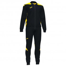 Анцуг Joma Championship VI tracksuit - Black (Black / Yellow) анцуг,детски,анцузи,joma,championship,vi,tracksuit,black,(black,yellow)