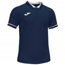 Joma Championship VI short sleeve polo - Blue (Dark Navy / White) дамски,блузи,с,яка,мъжки,блузи,с,яка,joma,championship,vi,short,sleeve,polo,blue,(dark,navy,white)