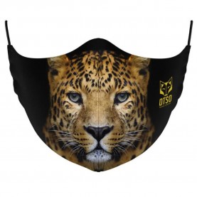 други,аксесоари,otso,animals,face,mask,leopard,face,(beige,brown)