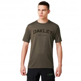 тениска,мъжки,тениски,oakley,si,indoc,short,sleeve,t,shirt,dark,brush,(green)