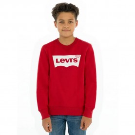 блуза,детски,блузи,levi´s,®,batwingneck,sweatshirt,red,(levis,red,white)