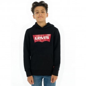 суичър,детски,блузи,levi´s,®,batwing,screenprint,hoodie,black,(black)