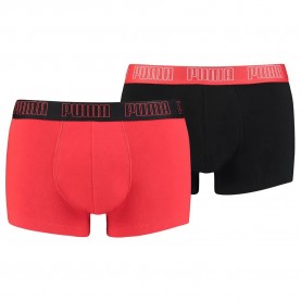 боксерки,мъжко,бельо,puma,basic,boxers,2,units,red,black