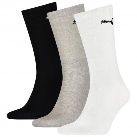 чорапи,мъжки,чорапи,puma,sport,crew,lightweight,socks,3,pairs,white,black,grey,(white,grey,black)