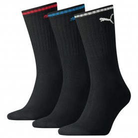 чорапи,мъжки,чорапи,puma,sport,crew,stripe,socks,3,pairs,black
