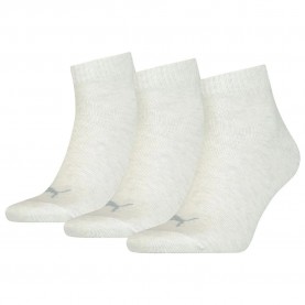 чорапи,мъжки,чорапи,puma,plain,quarter,short,socks,3,pairs,grey,(oatmeal)