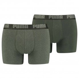 боксерки,мъжко,бельо,puma,basic,boxers,2,units,green,melange,(green,grey)