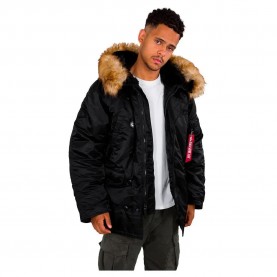 Яке Alpha industries N3B jacket - Black (Black) яке,мъжки,якета,alpha,industries,n3b,jacket,black,(black)