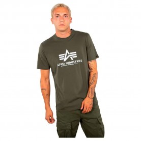 тениска,мъжки,тениски,alpha,industries,basic,short,sleeve,t,shirt,dark,olive,(green)