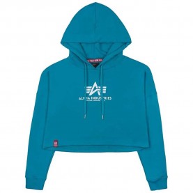 Суичър Alpha industries Basic COS hoodie - Blue (Blue Lagoon) суичър,дамски,блузи,alpha,industries,basic,cos,hoodie,blue,(blue,lagoon)