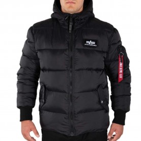 яке,мъжки,якета,alpha,industries,hooded,puffer,fd,jacket,black