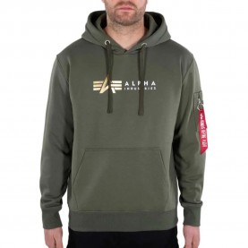блуза,мъжки,пуловери,alpha,industries,label,sweater,dark,olive,(green)