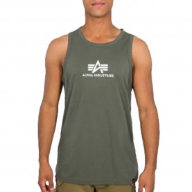 тениска,мъжки,тениски,alpha,industries,basic,sleeveless,t,shirt,dark,olive,(green)