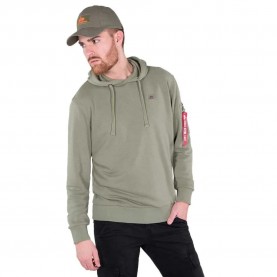 суичър,мъжки,пуловери,alpha,industries,x,fit,hoodie,green,(olive)