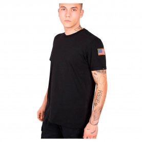 тениска,мъжки,тениски,alpha,industries,nasa,short,sleeve,t,shirt,black,(black)