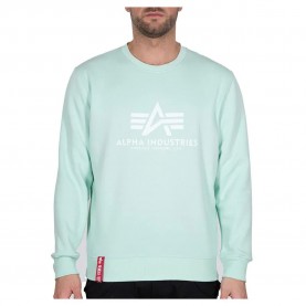 блуза,мъжки,пуловери,alpha,industries,basic,sweatshirt,mint,(green)
