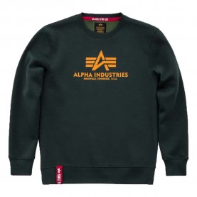 блуза,мъжки,пуловери,alpha,industries,basic,sweatshirt,dark,petrol,(green)