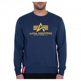 блуза,мъжки,пуловери,alpha,industries,basic,sweatshirt,new,navy,wheat,(blue)