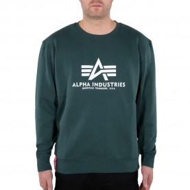 блуза,мъжки,пуловери,alpha,industries,basic,sweatshirt,navy,green,(green)