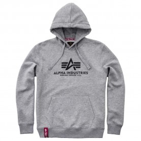 суичър,мъжки,пуловери,alpha,industries,basic,hoodie,grey,heather,(grey)