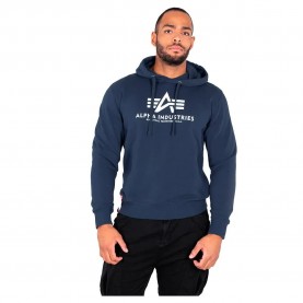 суичър,мъжки,пуловери,alpha,industries,basic,hoodie,new,navy,(blue)