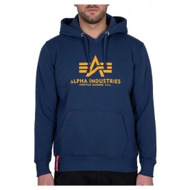суичър,мъжки,пуловери,alpha,industries,basic,hoodie,new,navy,wheat,(blue)