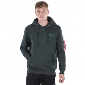 суичър,мъжки,пуловери,alpha,industries,back,print,hoodie,dark,petrol,(blue)