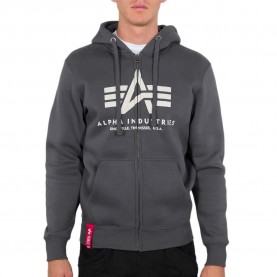 суичър,мъжки,пуловери,alpha,industries,basic,zip,hoodie,grey
