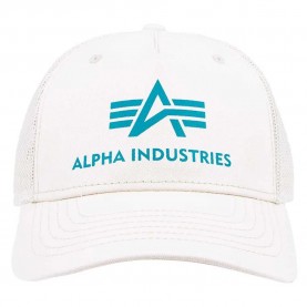 шапка,всички,шапки,alpha,industries,basic,trucker,cap,jet,stream,white,(white)