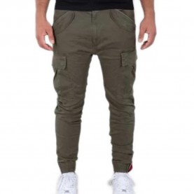 панталони,мъжки,панталони,alpha,industries,airman,pants,black,olive,(green)