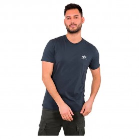тениска,мъжки,тениски,alpha,industries,basic,small,logo,short,sleeve,t,shirt,navy,(blue)