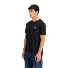 тениска,мъжки,тениски,alpha,industries,basic,small,logo,short,sleeve,t,shirt,black,blue,(black)