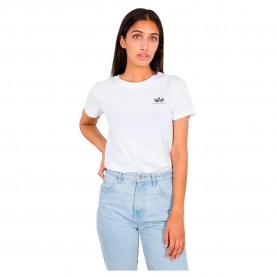 тениска,дамски,тениски,alpha,industries,basic,small,logo,short,sleeve,t,shirt,white