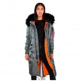 яке,дамски,якета,и,палта,alpha,industries,long,fishtail,jacket,green