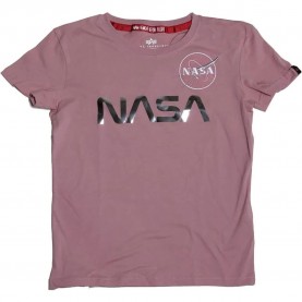 тениска,дамски,тениски,alpha,industries,nasa,pm,short,sleeve,t,shirt,pink,(pastel,neon,pink)