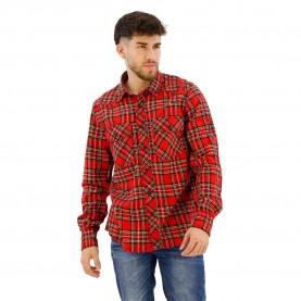карирана,риза,мъжки,ризи,brandit,check,long,sleeve,shirt,tartan,(red)