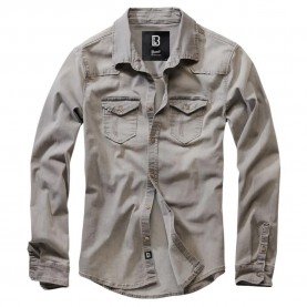 риза,с,дълъг,ръкав,мъжки,ризи,brandit,riley,denim,long,sleeve,shirt,grey,denim,(grey)