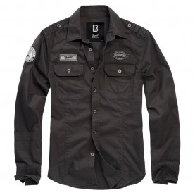 мъжка,риза,с,дълъг,ръкав,мъжки,ризи,brandit,luis,vintage,long,sleeve,shirt,black